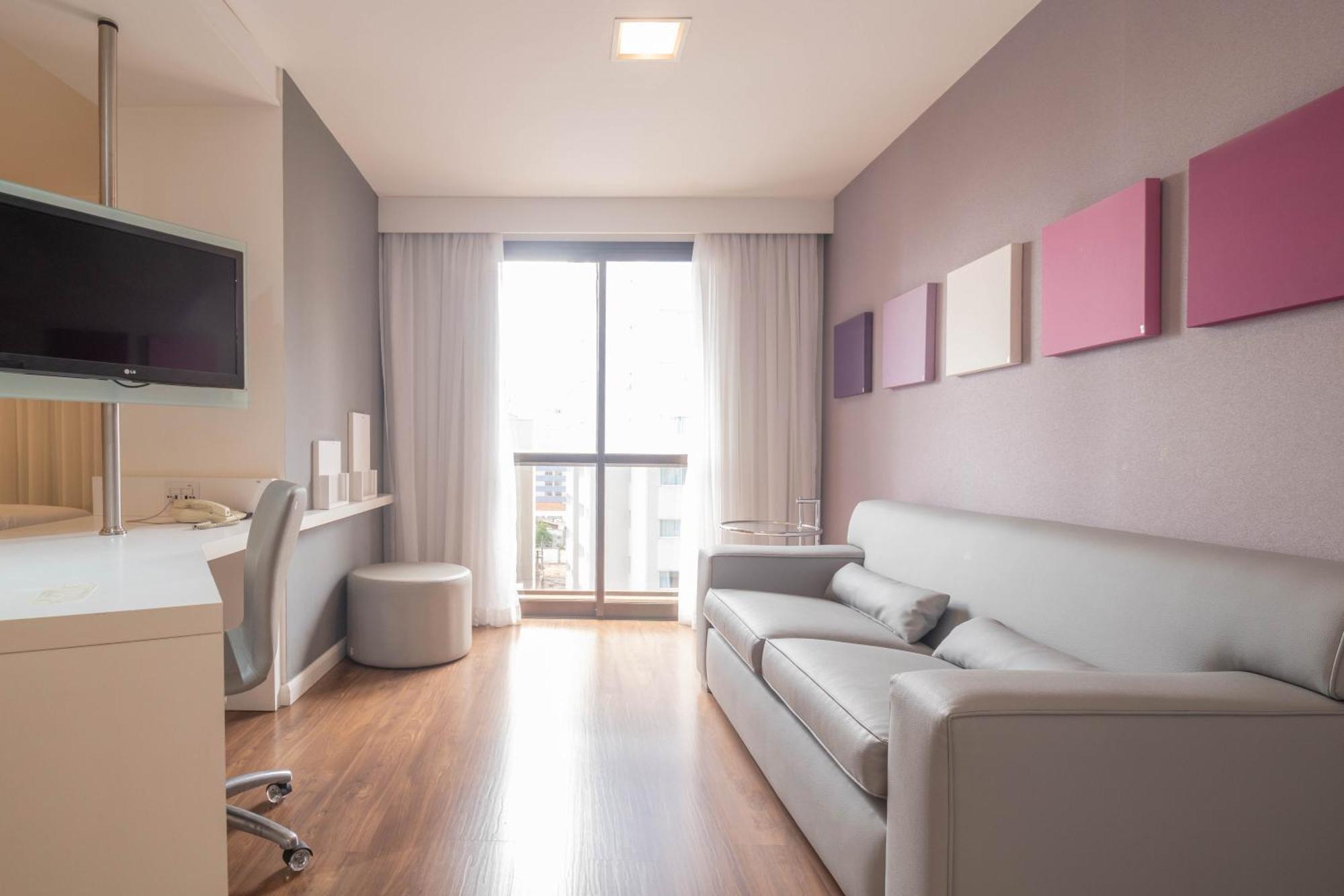 Aparthotel Saint Lawrence Paulista 6º Andar Luxo Internet 700 Mb Link Dedicado *
