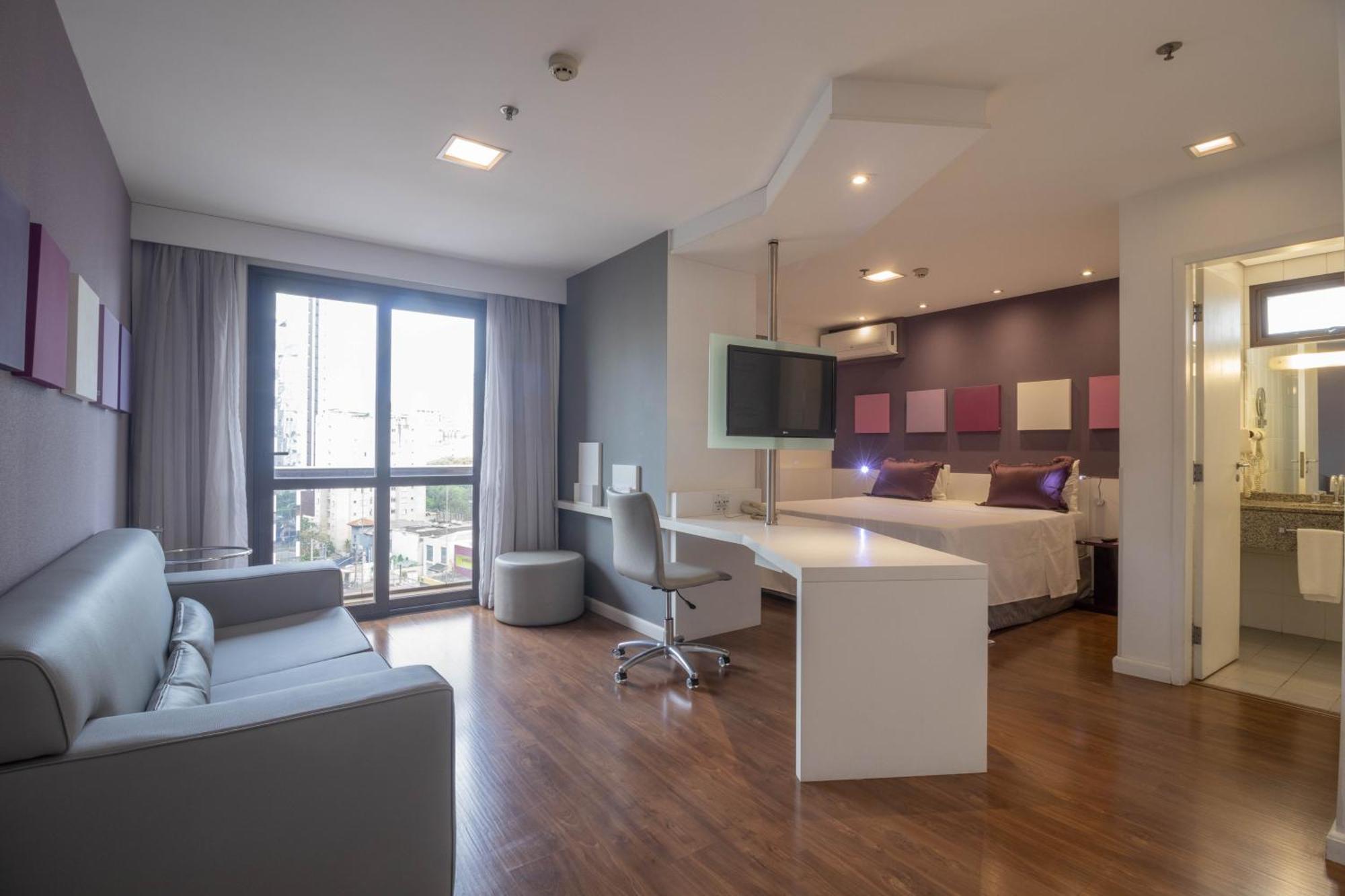Saint Lawrence Paulista 6º Andar Luxo Internet 700 Mb Link Dedicado Aparthotel São Paulo